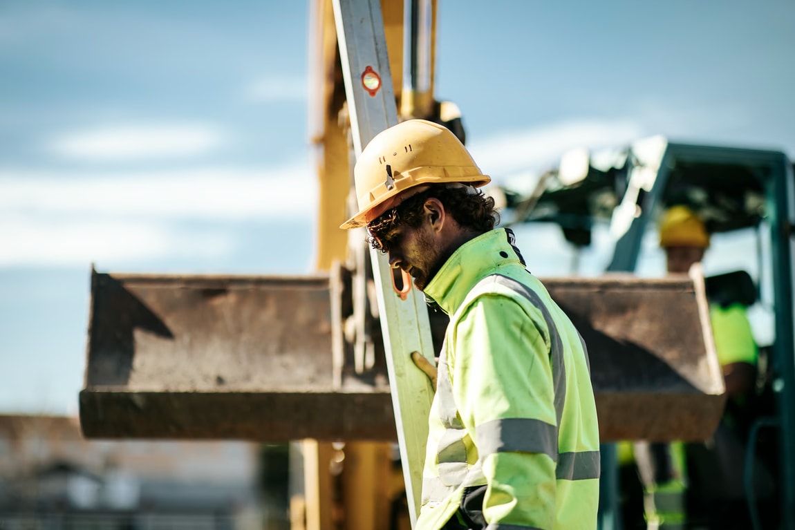 Compagnon Bel & Morand TP sur chantier
